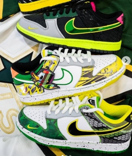 Nike Dunk Low "What The Duck" Away – University of Oregon PE