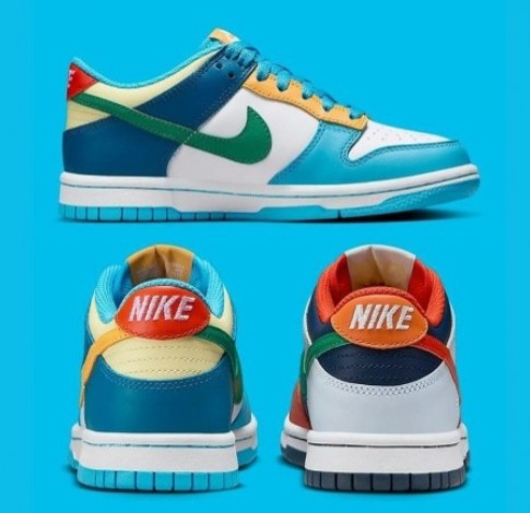 Nike Dunk Low BG “What The” Multi Color