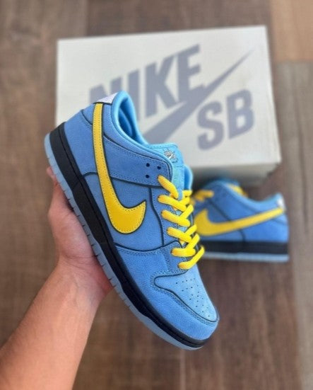 P_owerpuff x sb dunk low BUBBLES BLUE