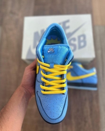 P_owerpuff x sb dunk low BUBBLES BLUE