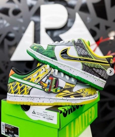 Nike Dunk Low "What The Duck" Away – University of Oregon PE